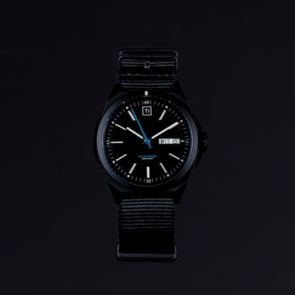 Big Idea Design Ti Field Watch / Solar Driven / Black