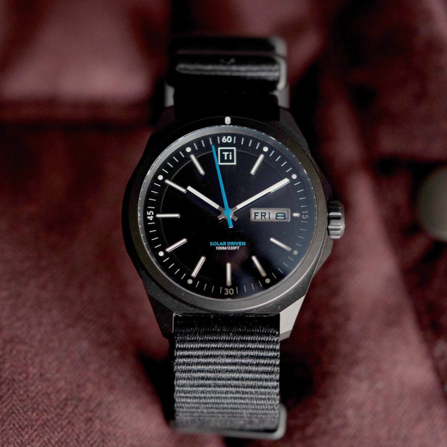 Big Idea Design Ti Field Watch / Solar Driven / Black