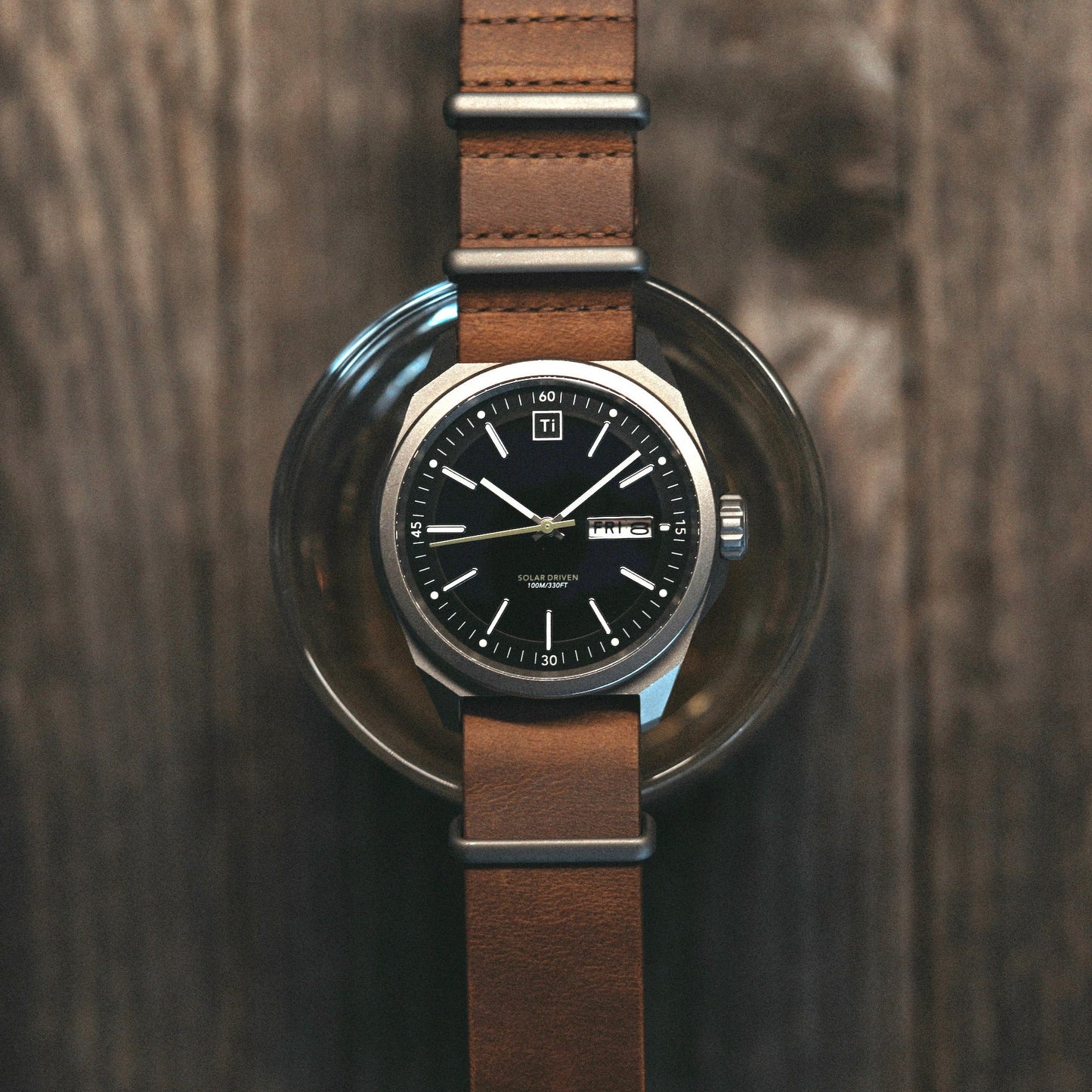 Big Idea Design Ti Field Watch / Solar Driven / Stonewashed
