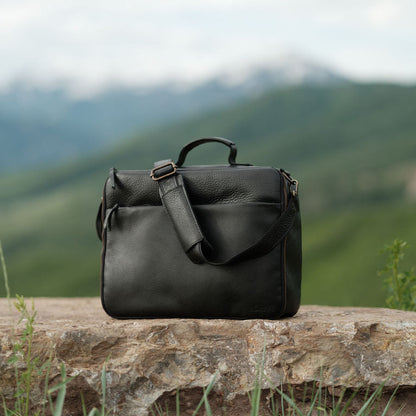 Kodiak Leather Kenai Leather CPAP Travel Bag