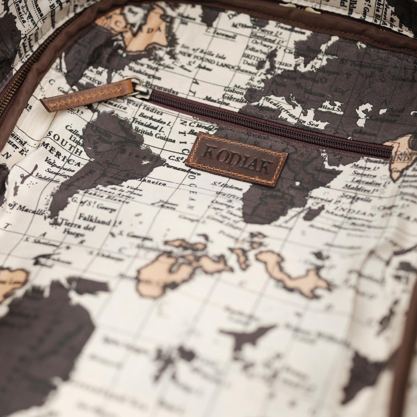 Kodiak Leather 25L Traveler Canvas Backpack