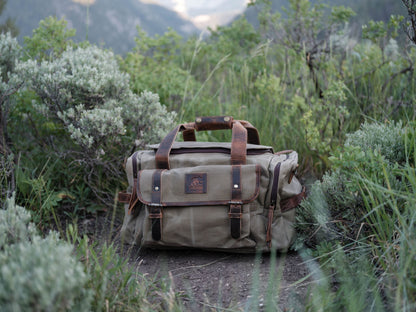 Kodiak Leather 25L Wasatch Duffel