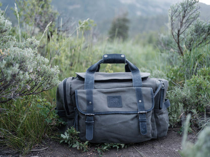 Kodiak Leather 25L Wasatch Duffel