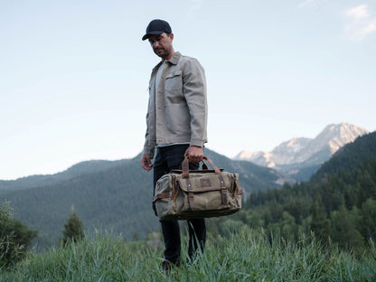 Kodiak Leather 25L Wasatch Duffel
