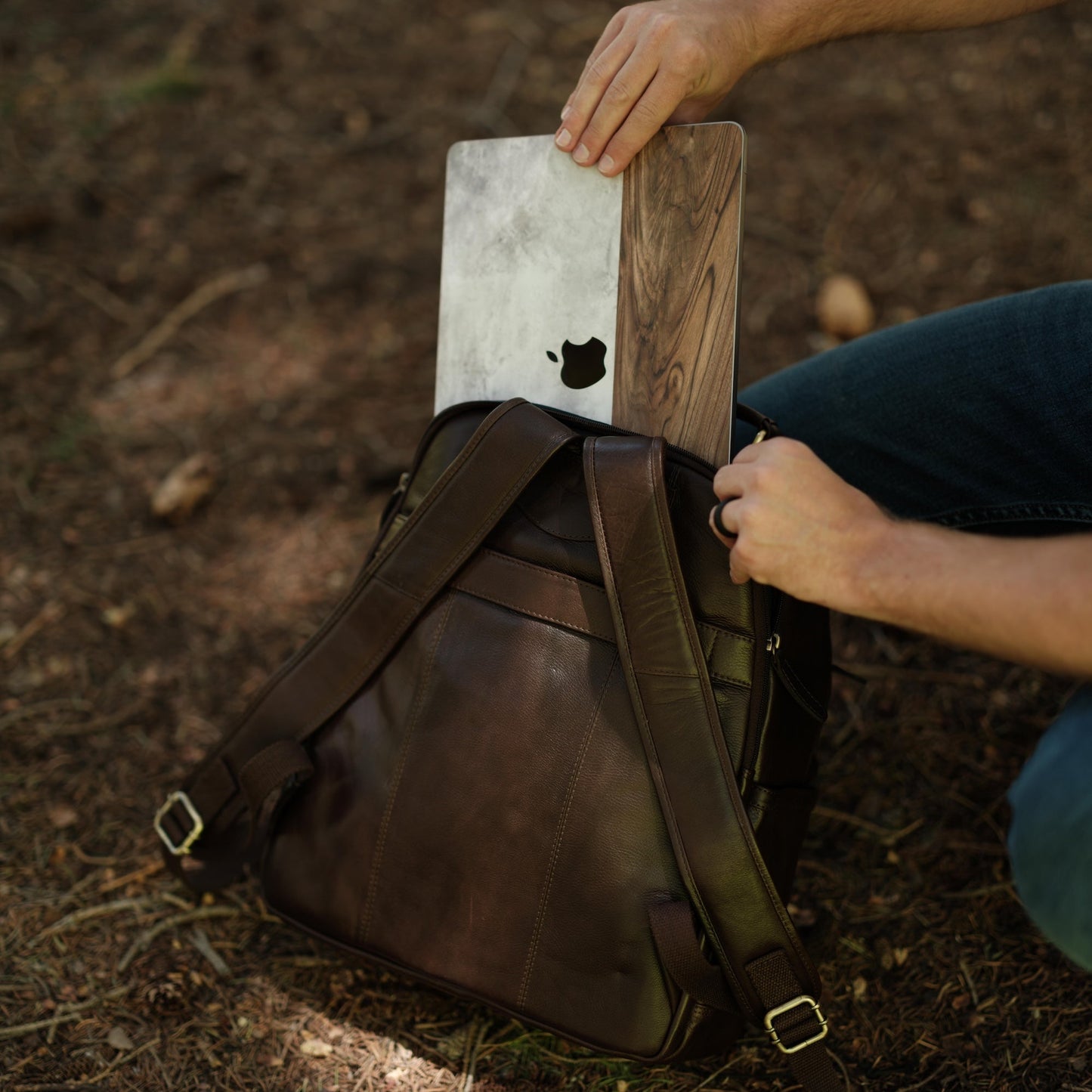 Kodiak Leather Katmai Leather Backpack