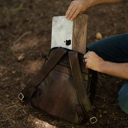 Kodiak Leather Katmai Leather Backpack