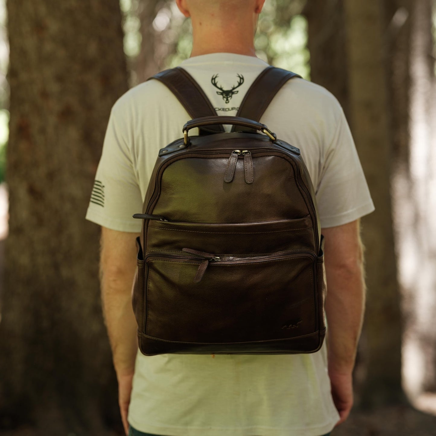 Kodiak Leather Katmai Leather Backpack
