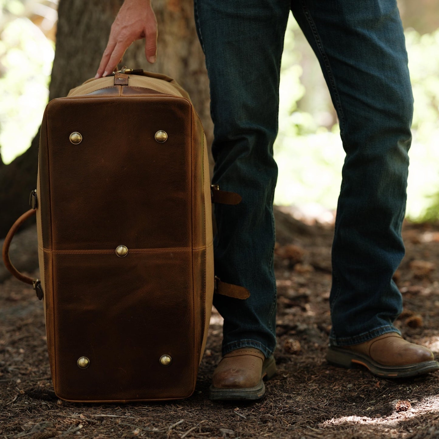 Kodiak Leather 50L Augustine Duffel