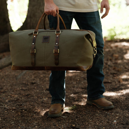 Kodiak Leather 50L Augustine Duffel