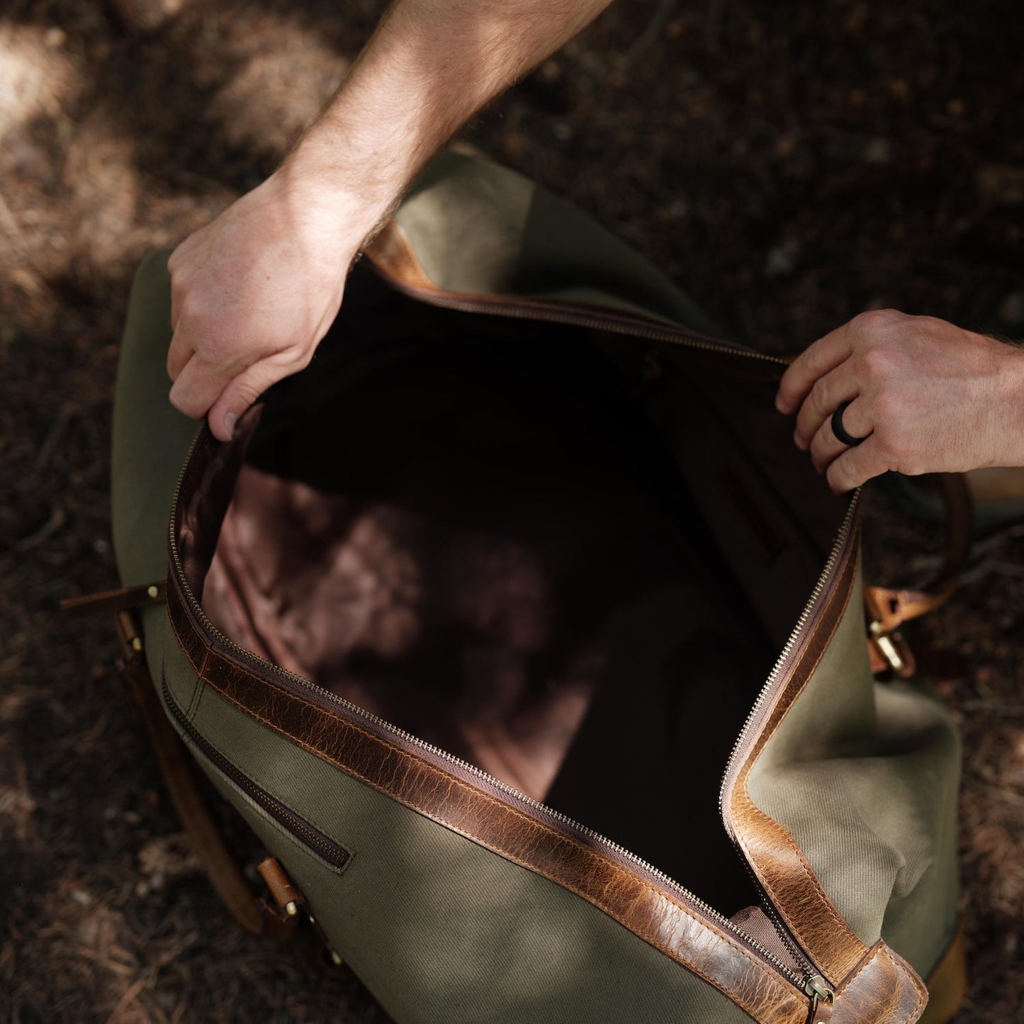 Kodiak Leather 50L Augustine Duffel