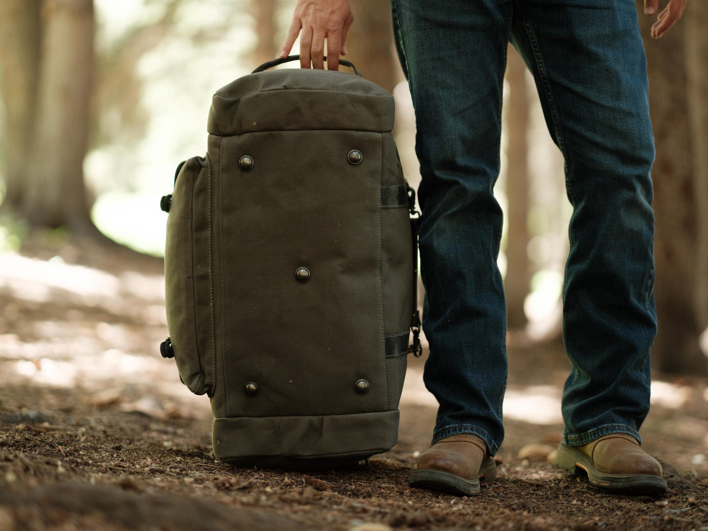 Kodiak Laeather 55L Wasatch Duffel