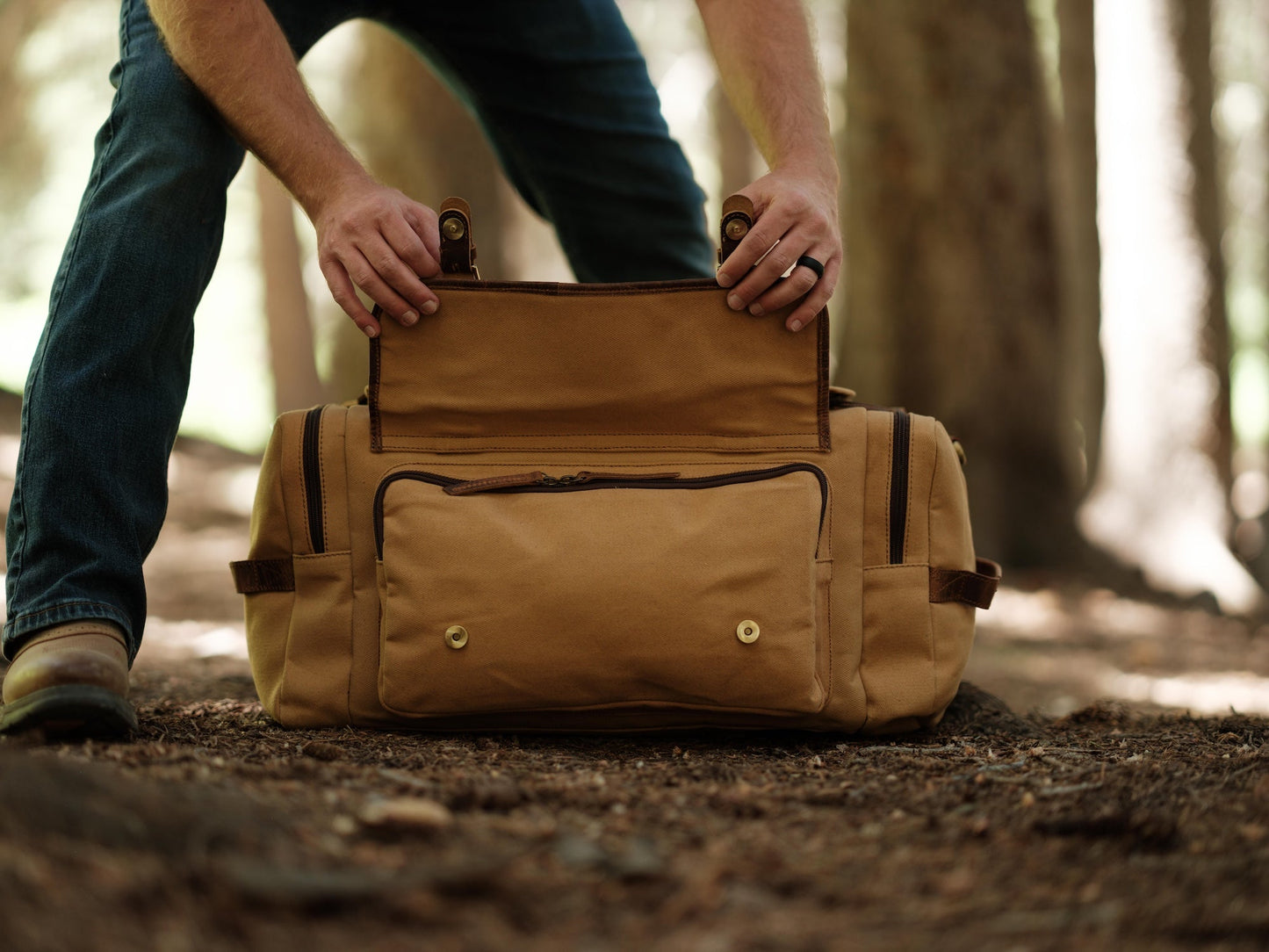 Kodiak Laeather 55L Wasatch Duffel
