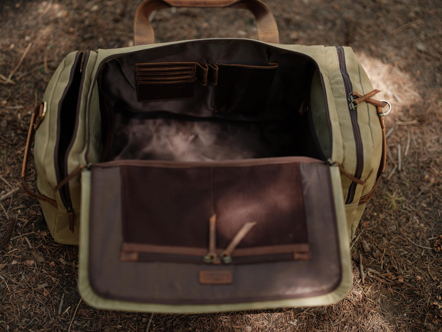 Kodiak Laeather 55L Wasatch Duffel