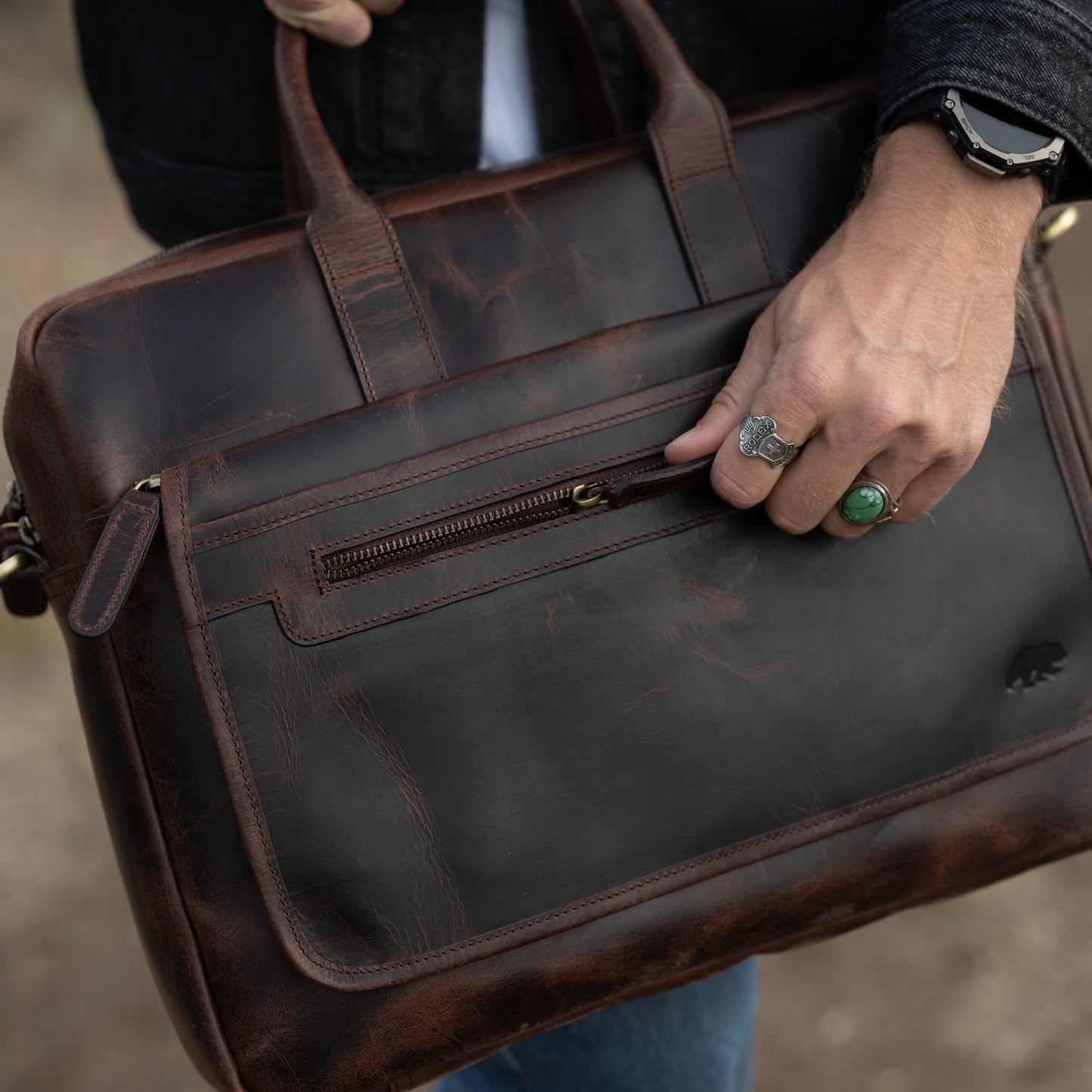 Kodiak Leather CoPilot Bag