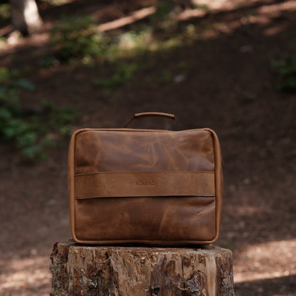 Kodiak Leather Kenai Leather CPAP Travel Bag