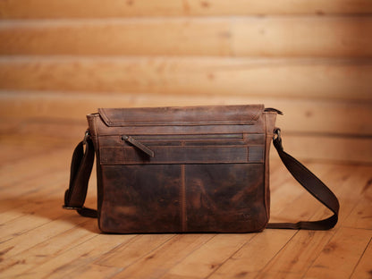 Kodiak Leather Yukon Leather Messenger (Limited Edition)