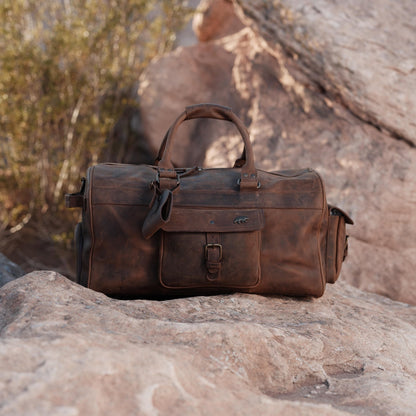 Kodiak Leather Yukon 60L Weekender Duffel