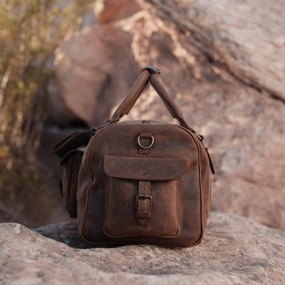 Kodiak Leather Yukon 60L Weekender Duffel