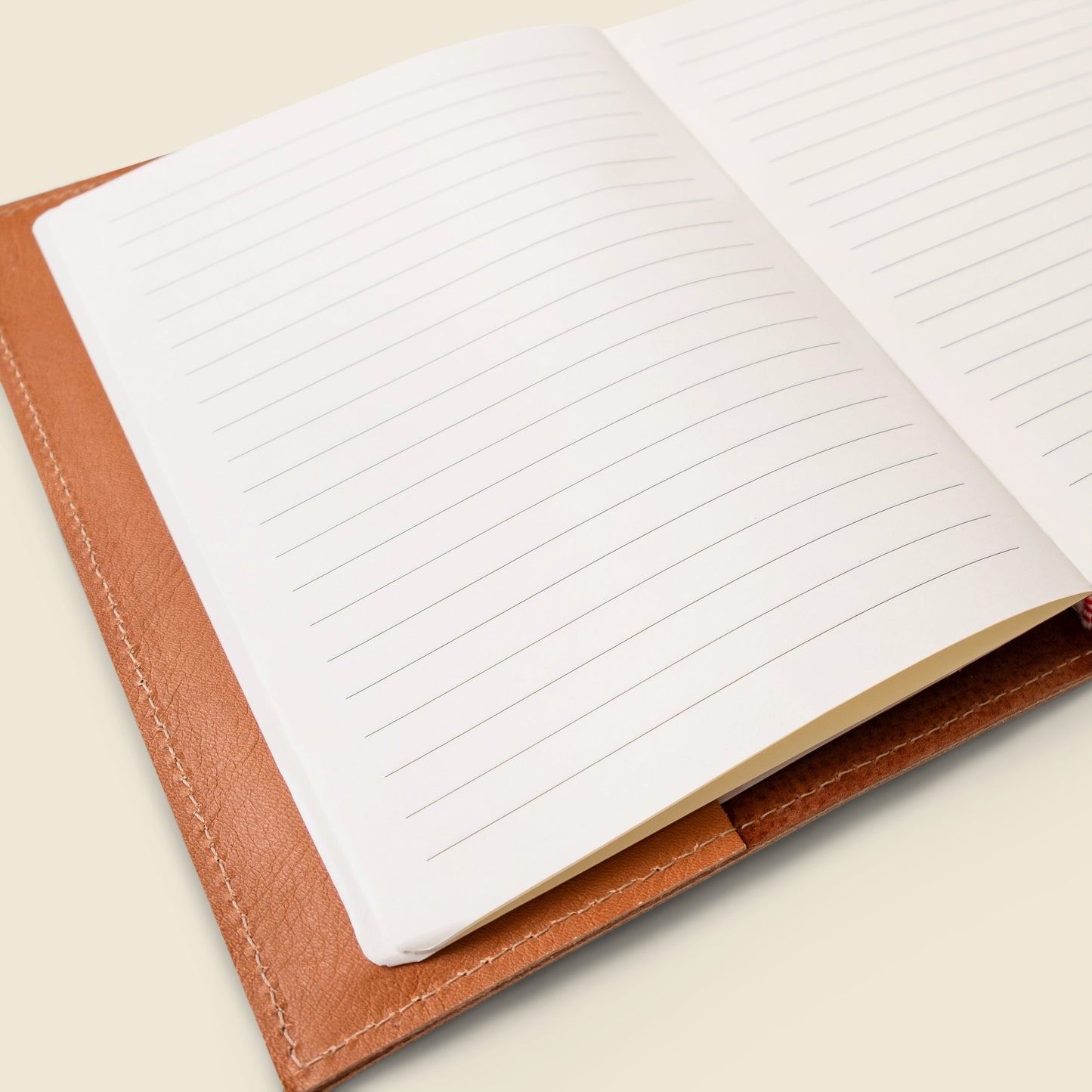 CASUPO Refillable A5 Leather Notebook Cover – Natural