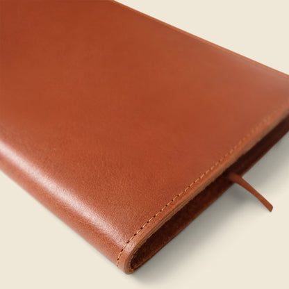 CASUPO Refillable A5 Leather Notebook Cover – Chocolate