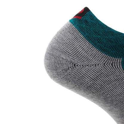 GRIP6 3 Pack Emerald - Run Ankle Midweight Merino Wool Sock