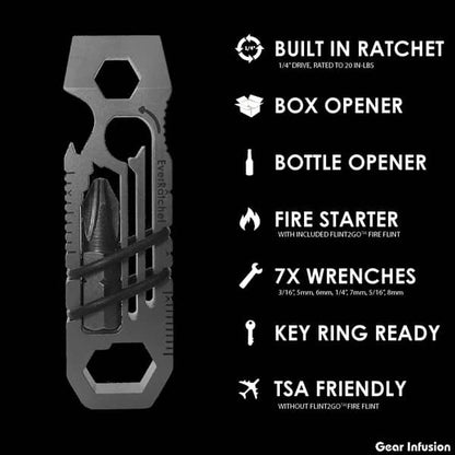 Gear Infusion EverRatchet Ratcheting Multitool
