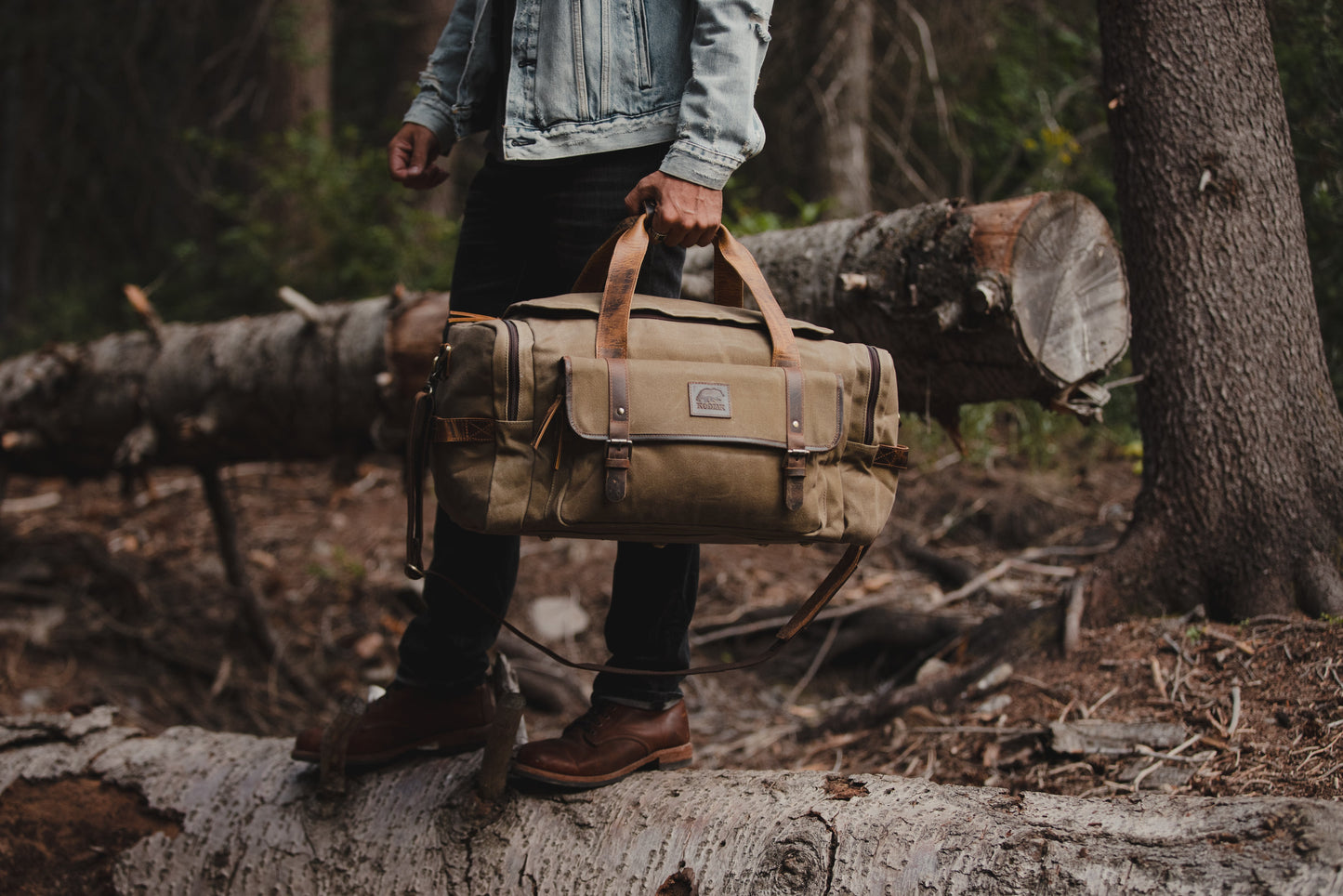 Kodiak Laeather 55L Wasatch Duffel