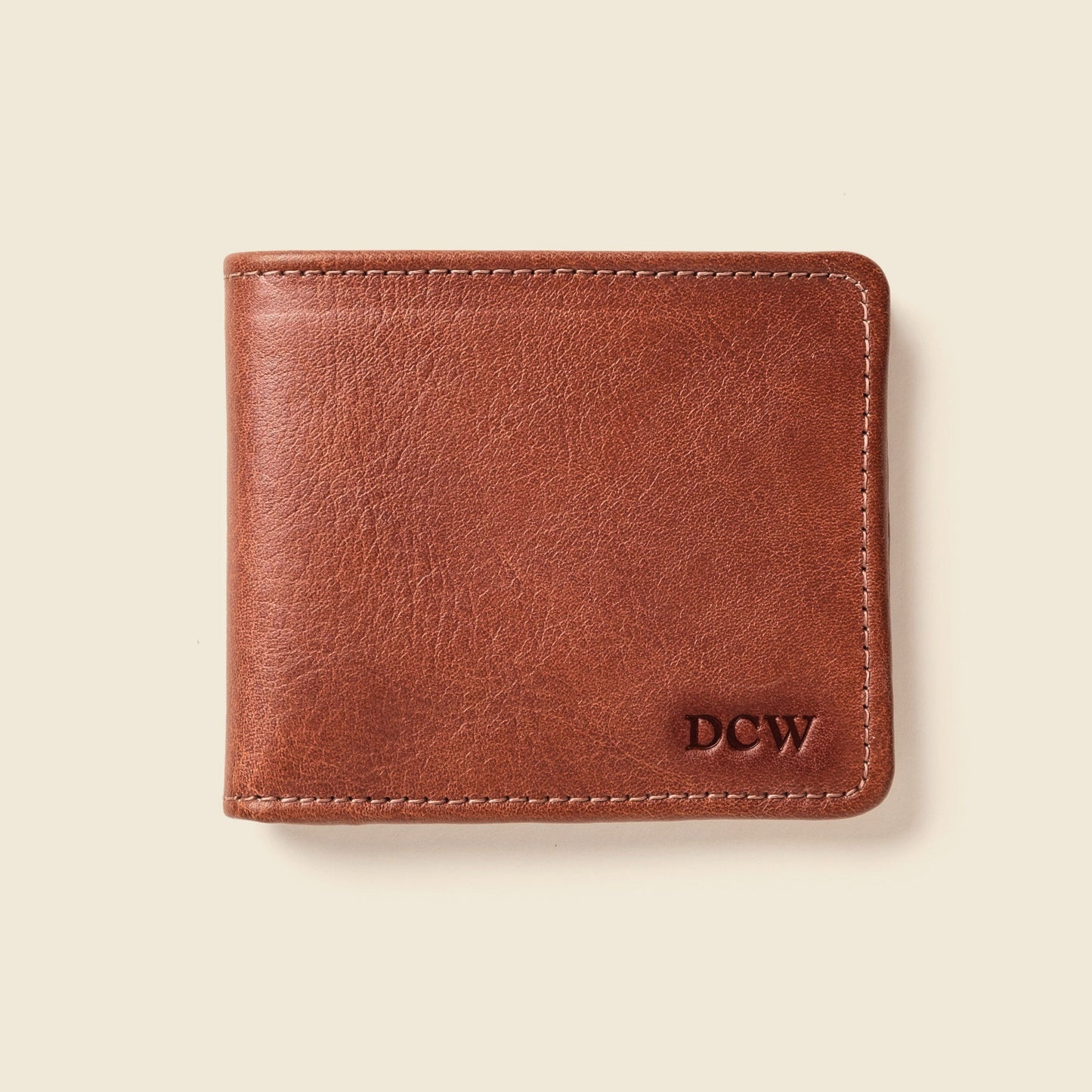 CASUPO Large Billfold Wallet with RFID protection - Chocolate