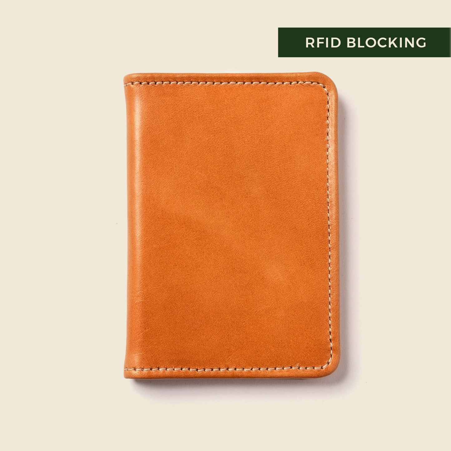 CASUPO Compact Bifold with RFID Protection - Honey