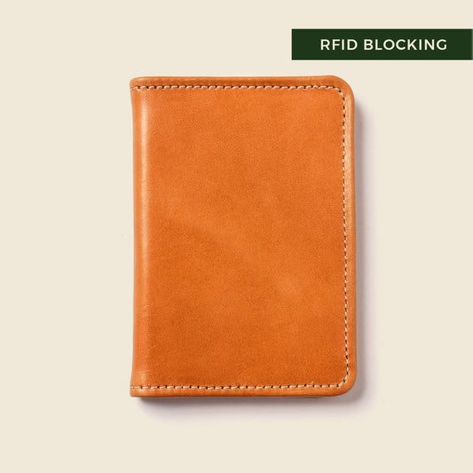 CASUPO Compact Bifold with RFID Protection - Honey