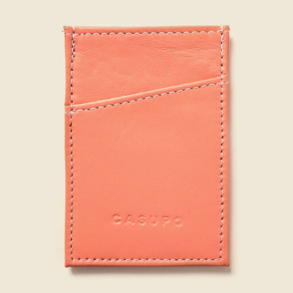 CASUPO Minimalist Wallet With RFID Protection - Pink