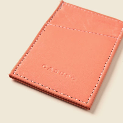 CASUPO Minimalist Wallet With RFID Protection - Pink