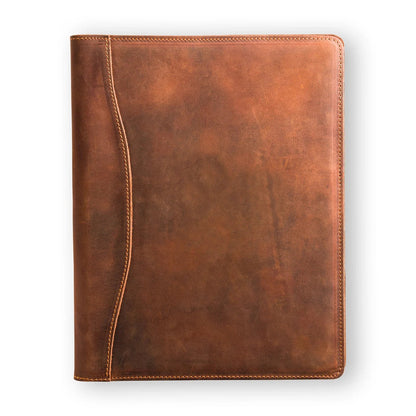 Steel Horse Leather Falit Leather Folio | Handmade Leather Padfolio