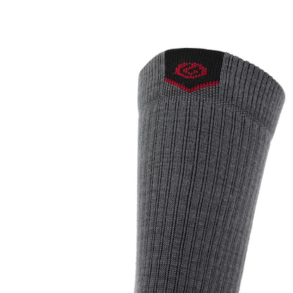 GRIP6 3 Pack Graphite - Hike Crew Midweight Merino Wool Sock