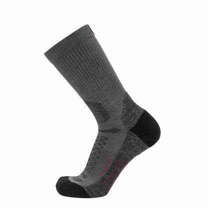 GRIP6 3 Pack Graphite - Hike Crew Midweight Merino Wool Sock