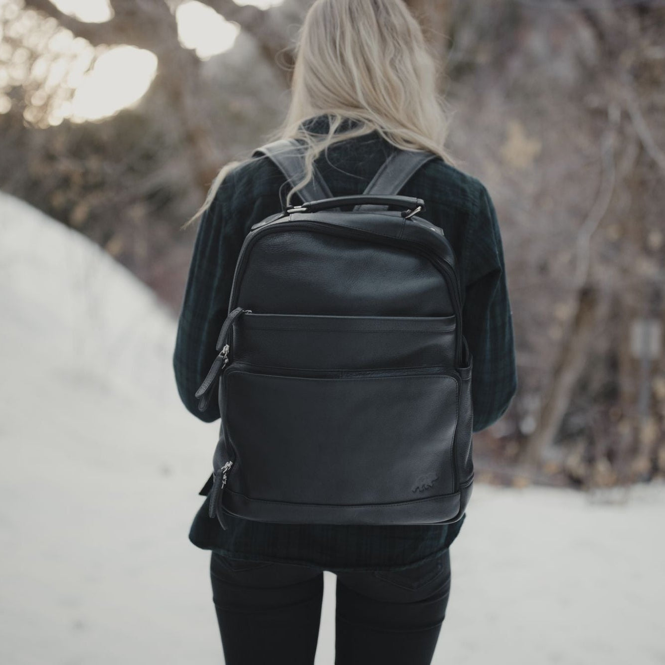 Kodiak Leather Katmai Leather Backpack