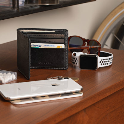 Casupo Large Billfold Wallet - Black