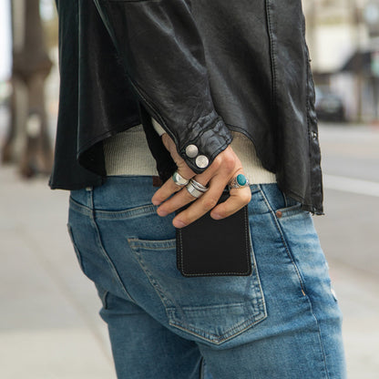 Casupo Large Billfold Wallet - Black