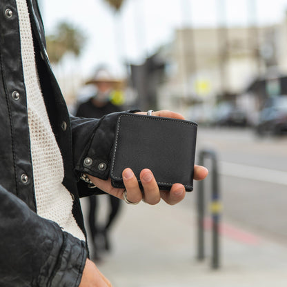 Casupo Large Billfold Wallet - Black