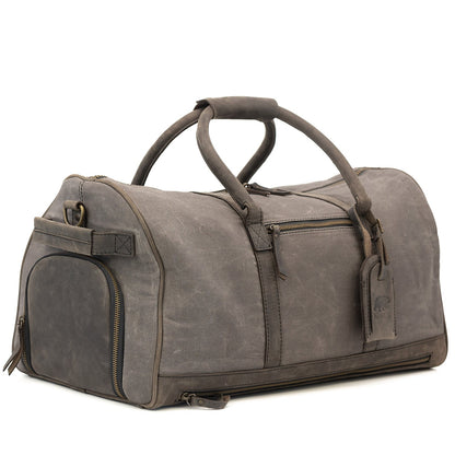 Kodiak Leather 45L Canvas Weekender