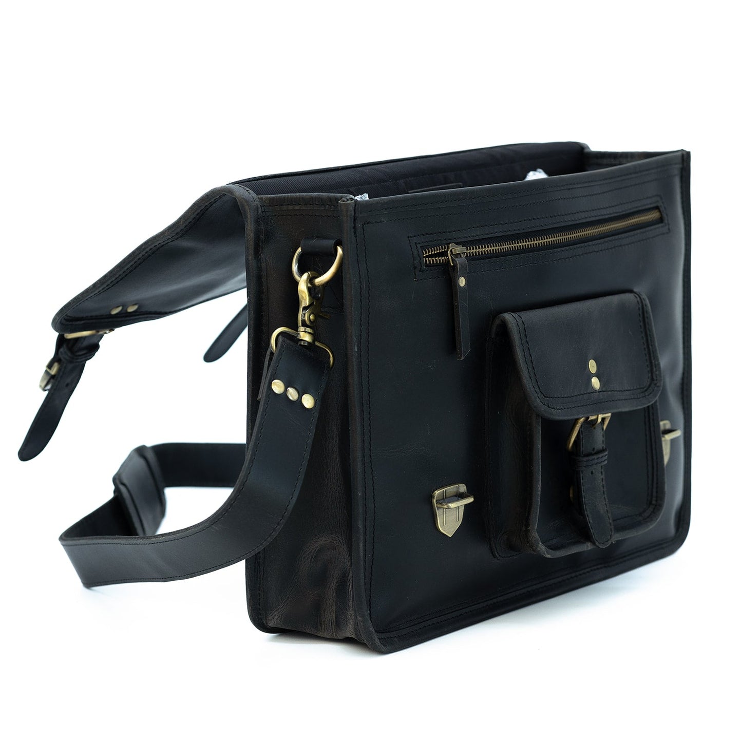 Kodiak Leather Buffalo Leather Briefcase