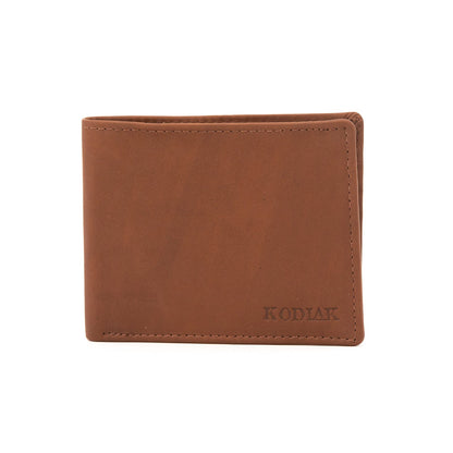 Kodiak Leather Slim RFID Bifold