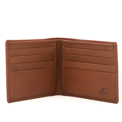 Kodiak Leather Slim RFID Bifold
