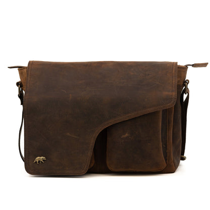 Kodiak Leather Yukon Leather Messenger (Limited Edition)