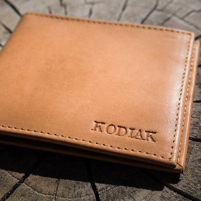 Kodiak Leather Slim RFID Bifold