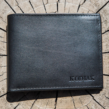 Kodiak Leather Slim RFID Bifold