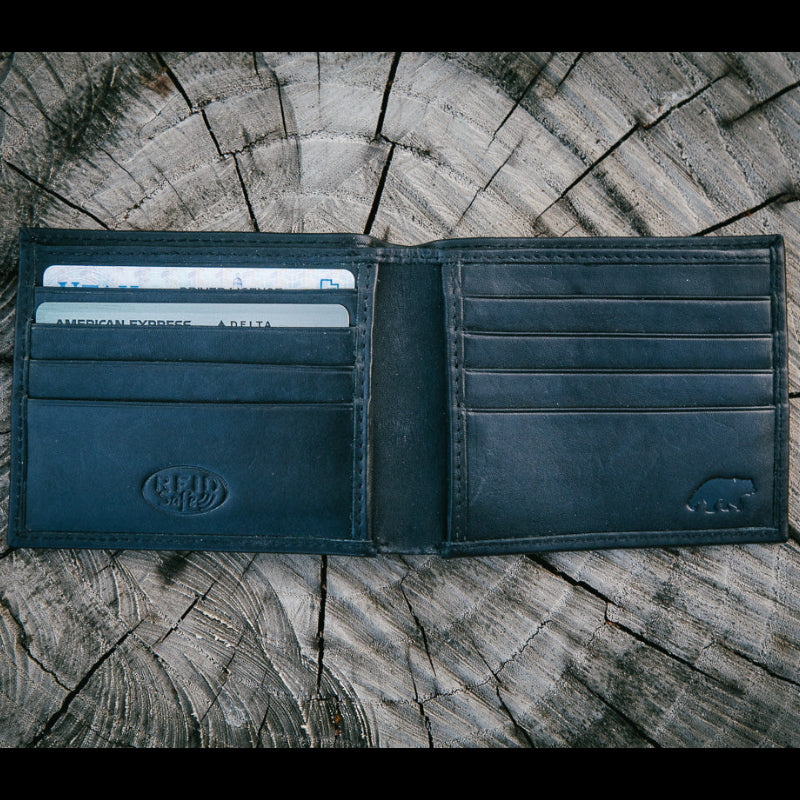 Kodiak Leather Slim RFID Bifold