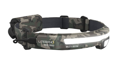 Liteband PRO 1500 LED Multi-Beam Rechargeable Headlamp