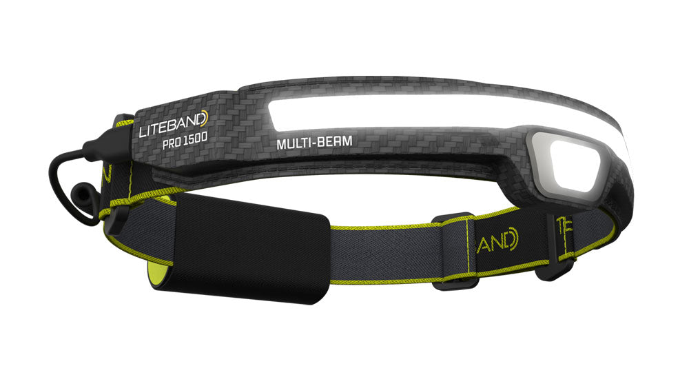 Liteband PRO 1500 LED Multi-Beam Rechargeable Headlamp