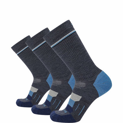 GRIP6 Lake - Hike Crew Lightweight Merino Wool Sock